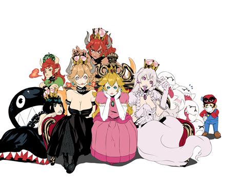 1202694 Queen Boo Fan Art Genderswap Vertical Anime Girls Glock