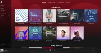 Spotifys 2017 Web App Redesign