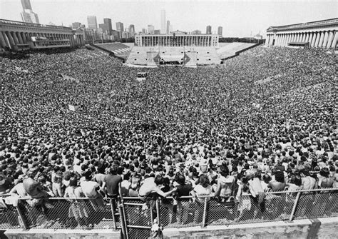 The Rolling Stones Concert At Soldier Field July 8 1978 The Opening