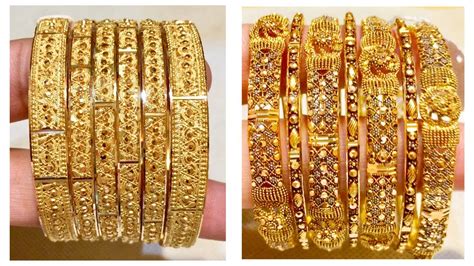 22ct Gold Bangles Designs 7 Piece 22ct Gold Price Today Gold Rate In
