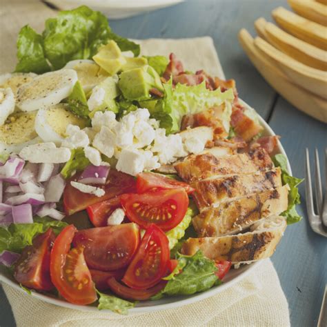 Grilled Chicken Cobb Salad With Honey Mustard Dressing M Lis Blog