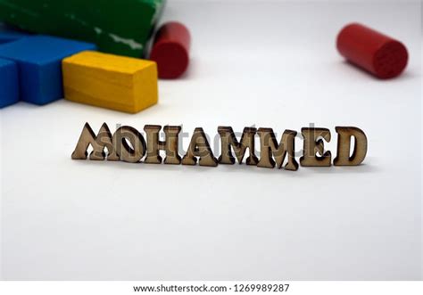 Arabic Male First Name Mohammed Stock Photo 1269989287 Shutterstock