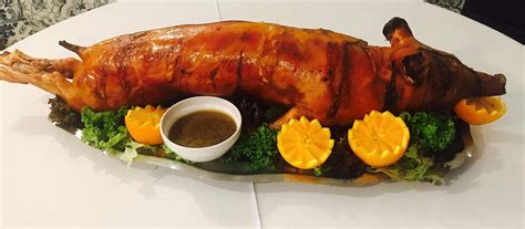 Cochon de lait leitão pour Noël