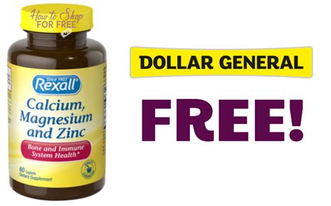 Free Rexall Vitamins At Dollar General How To Shop For Free