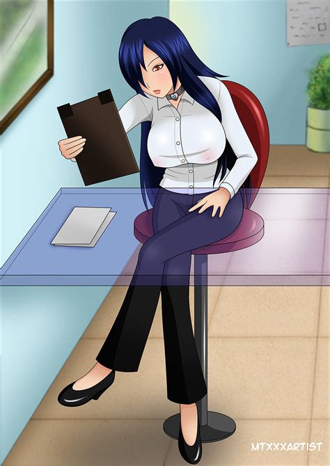 Commission Tess In Office By Mtxxxartist Hentai Foundry