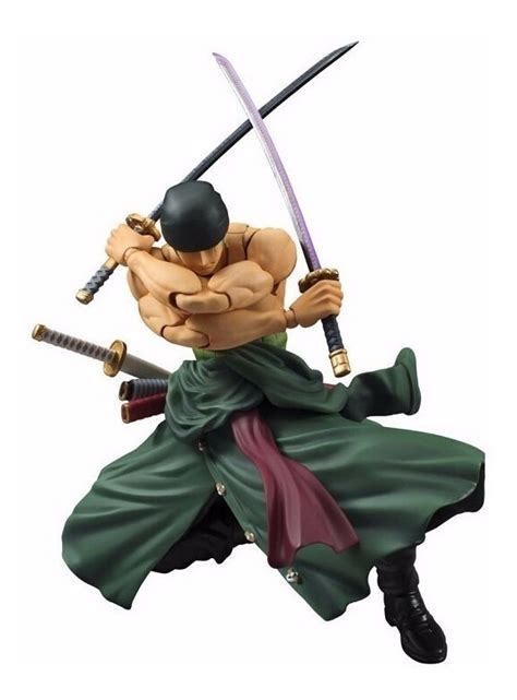 Roronoa Zoro Articulado One Piece Action Figure R 19990 Em Mercado
