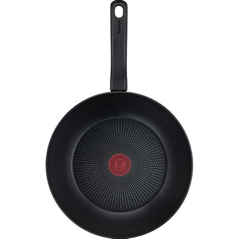 Tigaie Wok Tefal So Chef G Cm Aluminiu Thermo Signal Negru