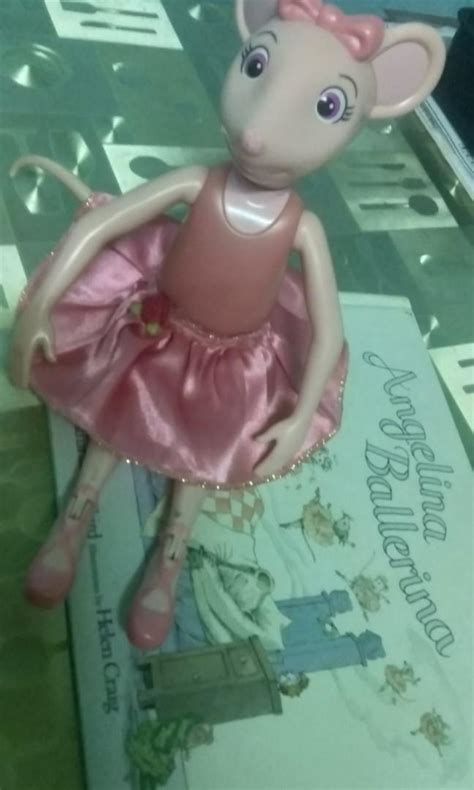Angelina Ballerina Doll And Book Set Hobbies And Toys Toys And Games On Carousell