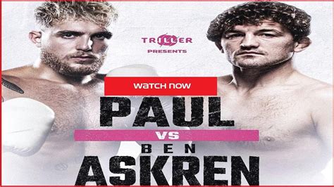 The question, asks, how much money does jake paul get every day? of subscribers they made so much money out of it. Ben Askren Vs Jake Paul Time / Jake Paul vs. Ben Askren: Live blog, results for Triller ...