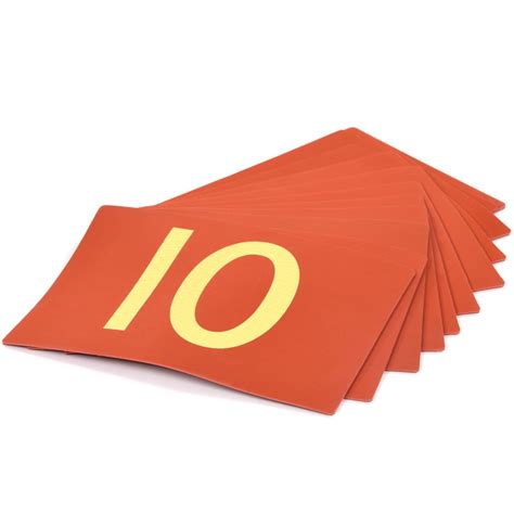 Set Of Number Mats 0 10 For Mathematical Learning Early Excellence