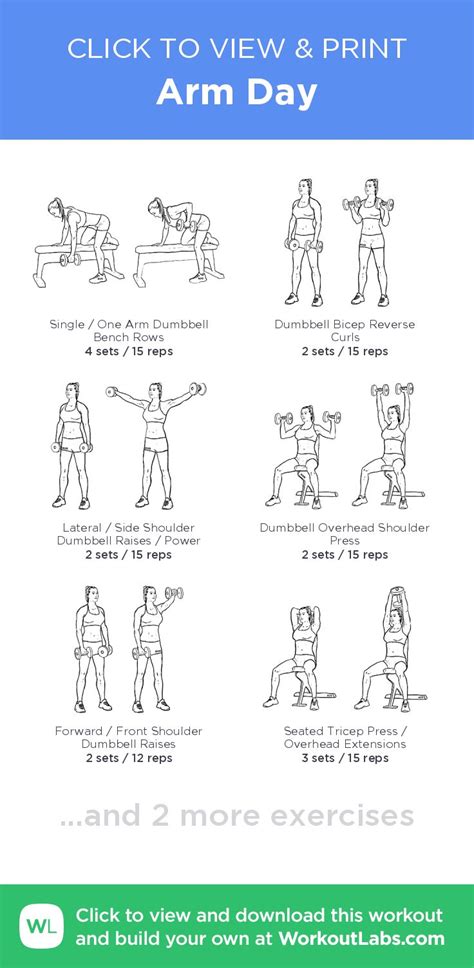 6 Day Arm Workouts At The Gym Machines For Women Fitness And Workout