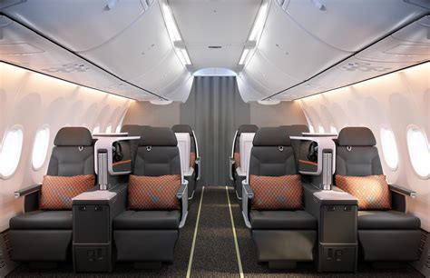 singapore airlines unveils new flat bed business class on its boeing 737 max mainly miles