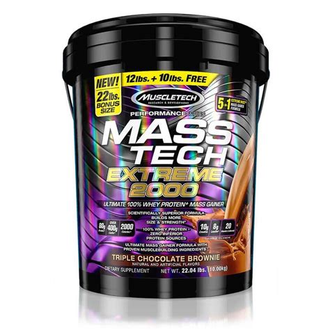 Mass Tech Extreme 2000 Muscletech Mass Tech Extreme 2000 318kg