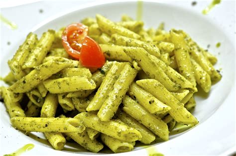 Free Images Dish Produce Vegetable Eat Cuisine Pasta Pesto