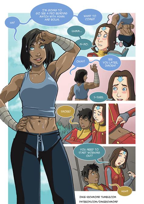 Asami Loves Korra Workout Part By Jakerichmond On Deviantart