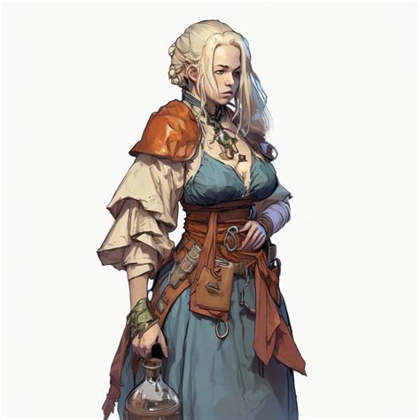 Custom Dnd Fantasy Character Rpg Commission Concept Art Character