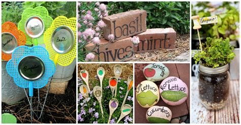 17 Creative Diy Garden Markers That Will Amaze You