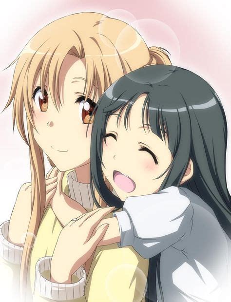 Mother And Daughter Anime Sword Art Online Sword Art Online Asuna Sword Art