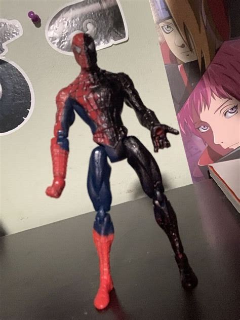 Symbiote Takeover Spider Man Marvel Civil War Custom Action Figure