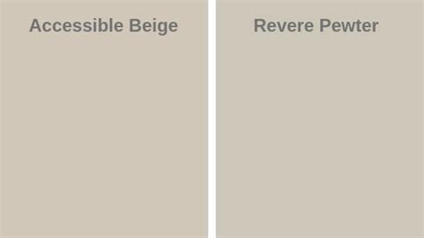 As reviewed earlier through countless persons all over social media and other internet platforms, accessible beige … Benjamin Moore Revere Pewter HC-172 - Still a Favorite ...