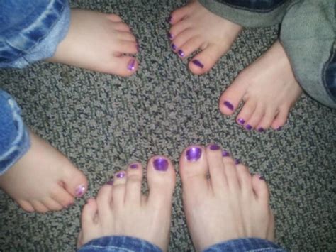 Toes Painted Purple For Epilepsy Awareness Month 2013 Hope4harper