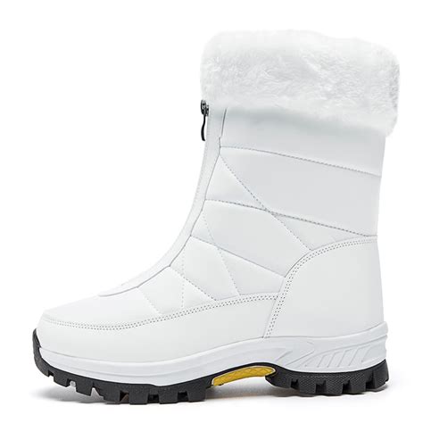 olomlb winter sweet outdoor women s snow boots 35 42 woman front zipper women s thermal
