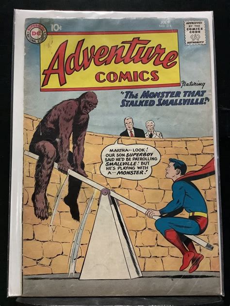 Adventure Comics 274 1960 Comic Books Silver Age Dc Comics