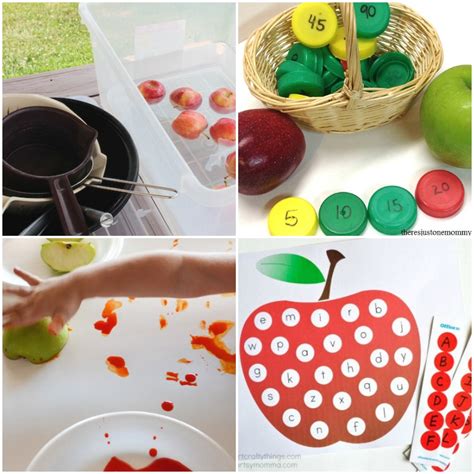 30 Super Simple Apple Activities For Kids Autistic Mama