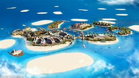 Dubai Reveals Plans For Heart Shaped Island With Floating Villas