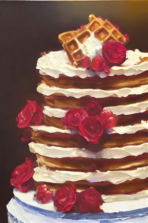 Waffle Wedding Cake By Zzmiddle On Deviantart