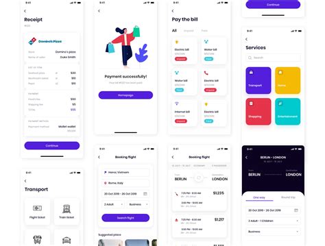 Mollet Wallet App Ui Kit By Bymsmof On Dribbble