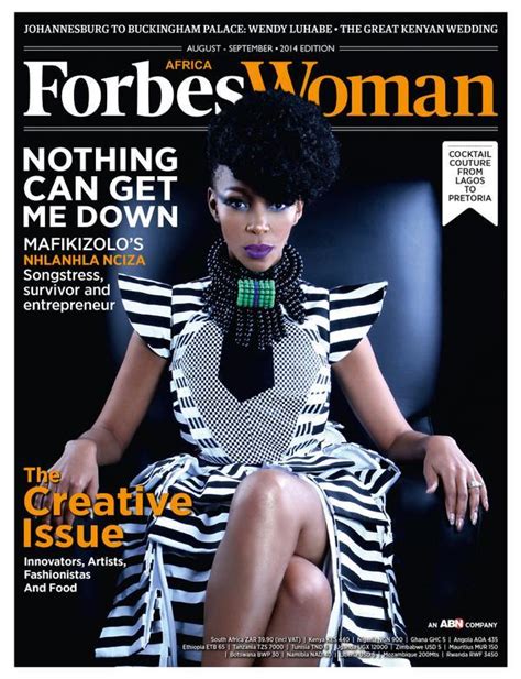 Westmac Media Forbes Woman Africa Magazine Features Mafikizolo