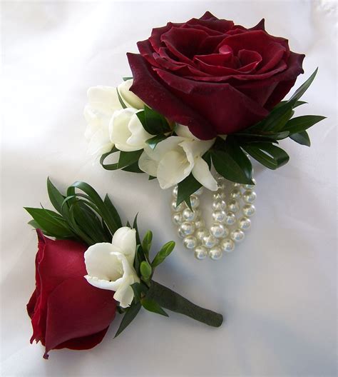 floral by uy lennon floral and events boutonniere and wrist corsage roses freesia myrtle and lily