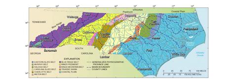 33 Geologic Map Of North Carolina Maps Database Source