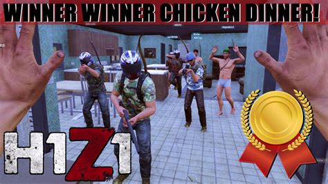 Winner Winner Chicken Dinner H1z1 Battle Royale 3 Youtube