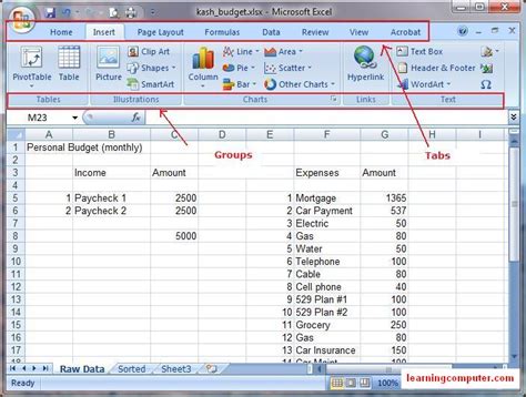 Microsoft Office 2007 Excel Tutorial Learn To Use Ms Excel It Online