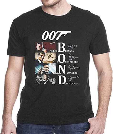 Sean Connery Shirt R Ip1930 2020 James Bond T Shirt Hoodie Long Sleeve D16 At Amazon Mens