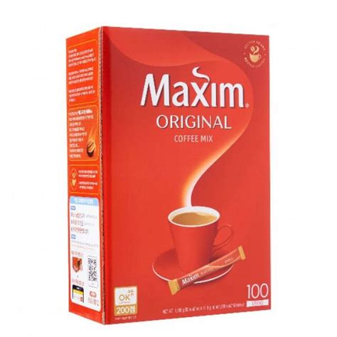 Jual Maxim Original Coffee Mix 100 Sticks Kopi Instant Korea Original