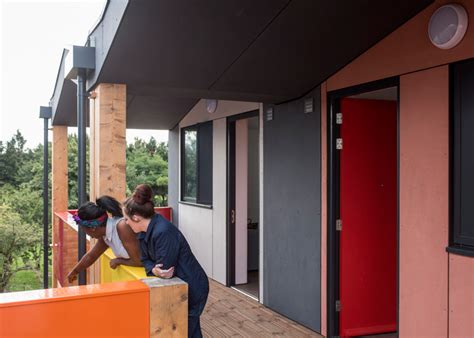 Richard Rogers Prefab Housing For Homeless People Opens