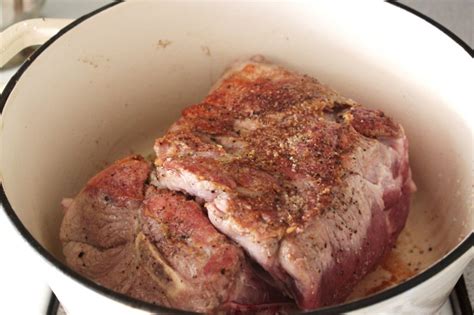 Pork shoulder is a tasty, versatile piece of meat. Sunday Supper - Braised Pork Shoulder with Roasted Root Vegetables | jessica burns