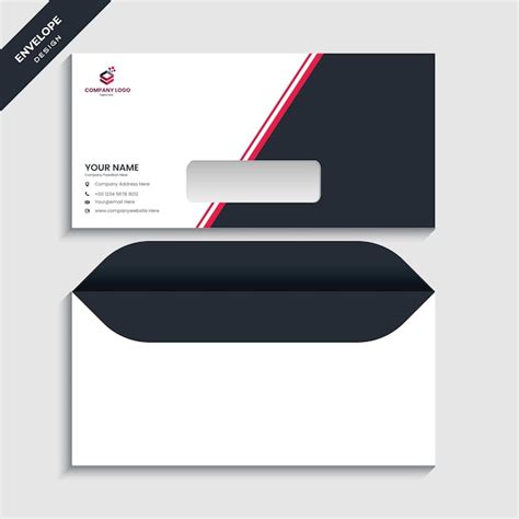 Premium Vector Corporate Business Envelope Design Template