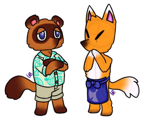 Tom Nook And Crazy Redd By Violet The Cat On Deviantart