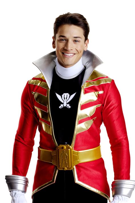 Andrew Gray As Troy Burrows The Megaforcesuper Megaforce Red Ranger