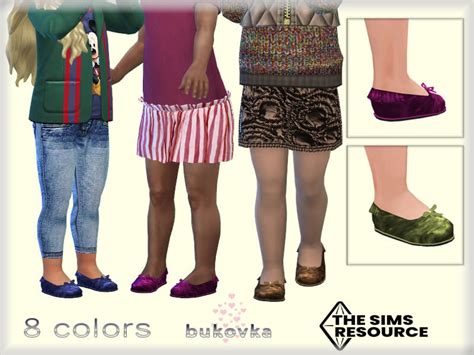 Sims 4 Shoes Toddler F By Bukovka The Sims Book