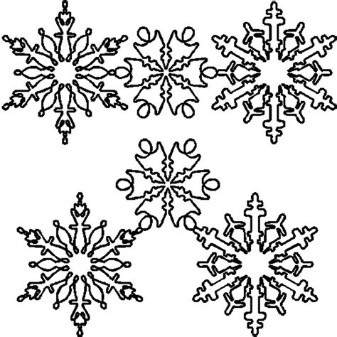 Drawing Snowflake 160475 Nature Printable Coloring Pages