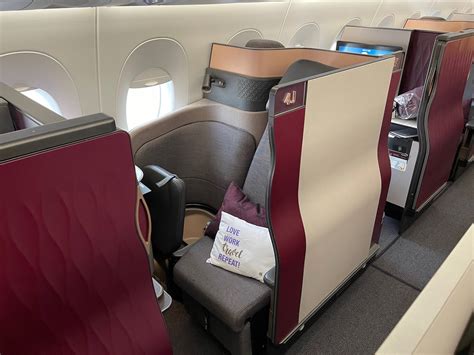 Qatar Airways Airbus A350 1000 Business Class Image To U