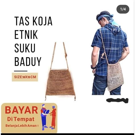 Jual Tas Koja Etnik Suku Baduy Shopee Indonesia