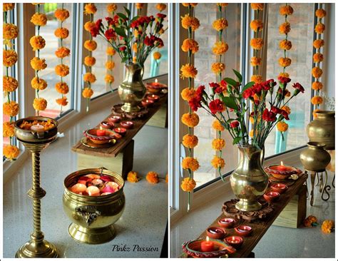 Diwali Party Entwined With South Indian Theme Diwali Decorations At