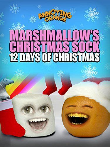 Annoying Orange Marshmallows Christmas Sock You Can Find More