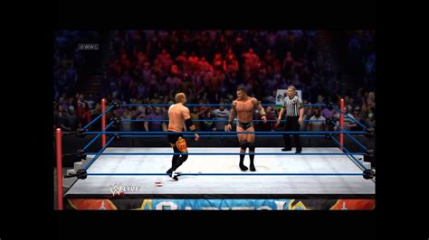 Wwe 13 Epic Match Randy Orton Vs Christain Mid Air Rko And More Youtube